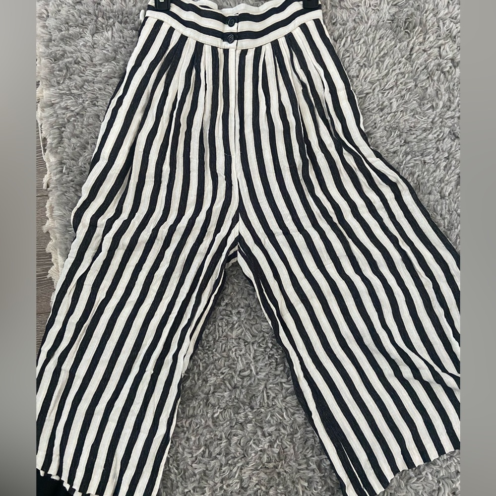 SOLD Stripe flowy pants